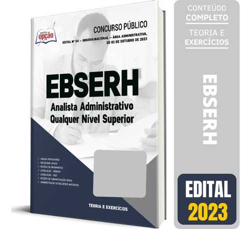 Apostila Analista Administrativo Ebserh - Superior