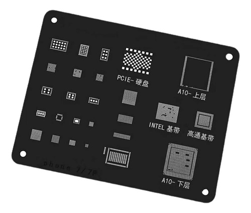 Illombo Plantilla Duradera Rebola Rejilla Acero Para Tablet