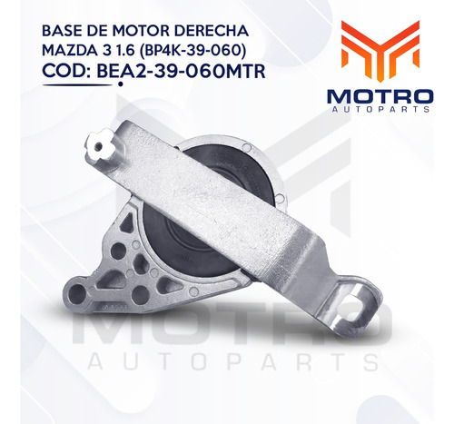 Base De Motor Derecha Mazda 3 1.6 