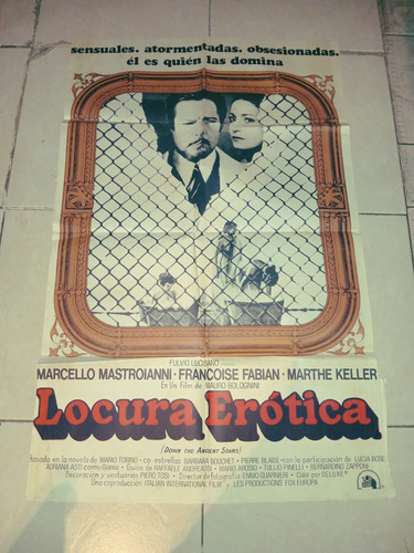 Póster Gigante Locura Erótica Películas Mate 70x110 Cm (Usado)