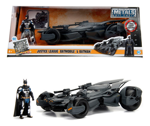 Batimóvil De Batman Justice League Escala 1/24 Nuevo