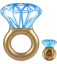Comprar Linkidea Anillo Inflable De Diamante, Flotador De Piscina, Anillo De Compromiso, Flotador De Anillo De Despedida De Soltera, Decoraciones De Escenario, Flotador De Natación, Cama Flotante Para Adultos