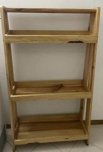 Estante De Madera De Pino (Usado)