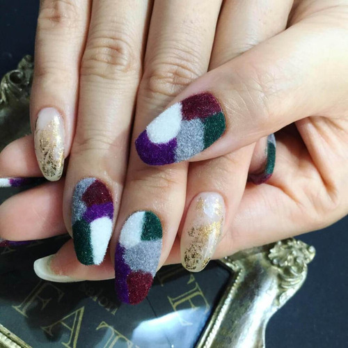 Mandil De Trabajo Para Aplicación Uñas Nail Factory