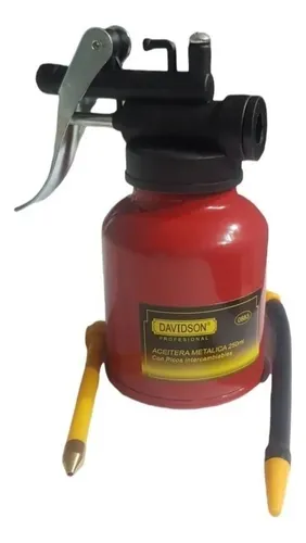 comprar Aceitera Manual Metalica 250cc Profesional 2 Picos Davidson
