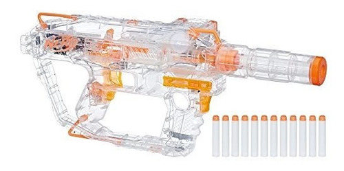 Nerf Evader Modulus Iluminado Y Motorizado Incluye 12 Dardos