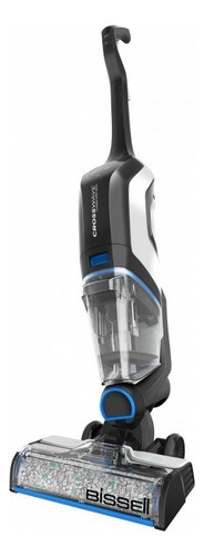 Aspiradora inalámbrica Vertical Bissell CrossWave 550ml negra/blanca perla/azul eléctrico 2554A