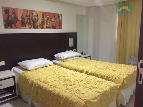 Imagem 10 de 10 de Flat Residencial À Venda, Cabo Branco, João Pessoa. - Fl0061
