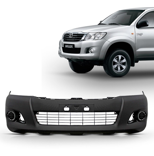 Parachoque Dianteiro Hilux 12 2013 2014 2015 Sem Furo Milha