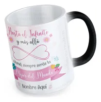 Comprar Mug Pocillo Mágico Día De La Madre Nombre Personalizado