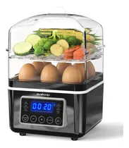 Comprar Vaporizador De Alimentos Eléctricos De 2 Niveles Para 4 Cuar