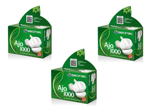 Suplemento Activo Natural Ajo 1000 Presion Arterial X90 Comp