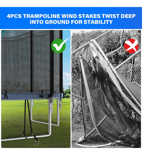 Simple Deluxe Trampolín Para Niños Con Caja De Seguridad