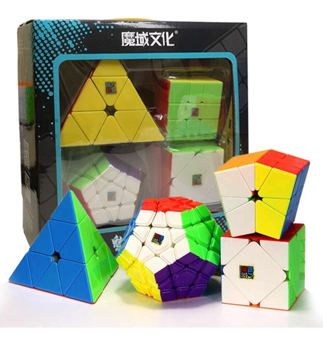 Cubos Rubik Moyu Pack Pyraminx Sq-1 Skewb Megaminx Meilong