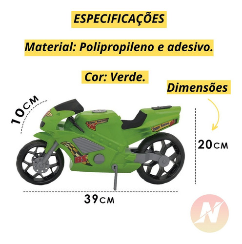 Super Moto 360 Esportiva - Verde