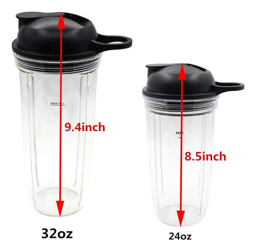 Repuestos Joyparts, Cuchilla Con Vaso Y Tapa, Para Ninjaan