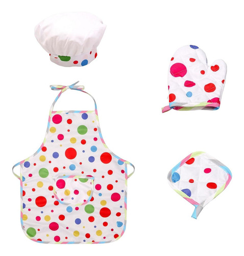 Fun Kids Cooking Baking Set Pretend Role Play Kit Para 3 4 5