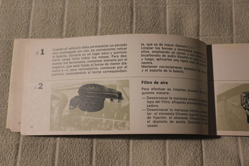 Jeep Pick Up Diesel 1972 Manual Del Dueño (Usado)