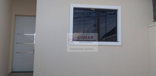 Casa Com 2 Dormitórios À Venda, 63 M² Por R$ 245.000,00 - Parque Itália (nova Veneza) - Sumaré/sp - Ca1192