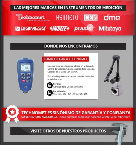 Dinamómetro Analógico Modelo: Nk-20 2kg 20n Messen Technomet