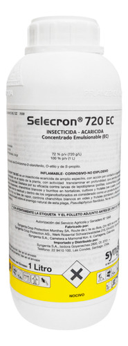 Acaricida - Insecticida Para Cultivos Selecron 720 Ec 1 L