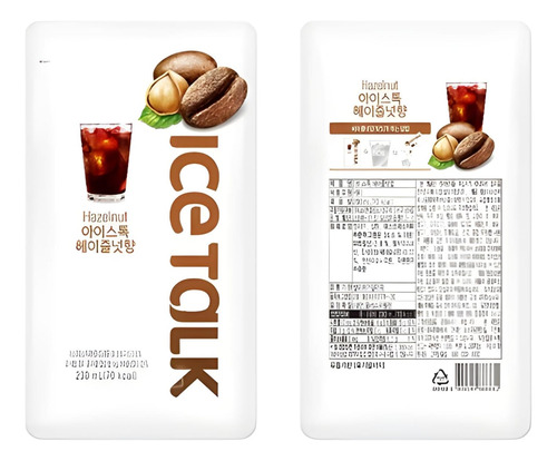 Jugo En Sobres Coreanos Ice Talk (sabores) 230ml