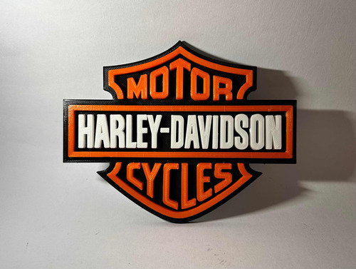 Harley-davidson - Logo Clásico 3d.