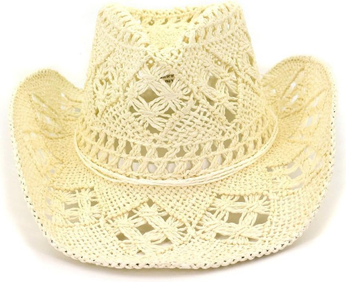 Sombreros Paja Mano Vaquero Mujer, Sombreros Exterior Con