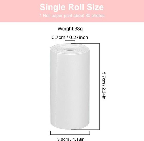 Rollos Of Paper 5 For Children's Camera, Mijaowatch, Paper D