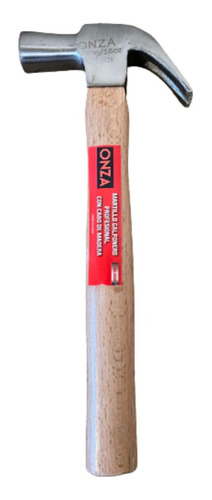 Martillo Galponero Con Uña Onza Mango Madera 30cm