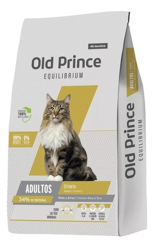 Old Prince Equilibrium Cat Adult Urinary X 3 Kg. 