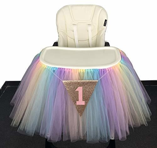 1st Birthday Frozen Tutu For High Chair Decoration Party