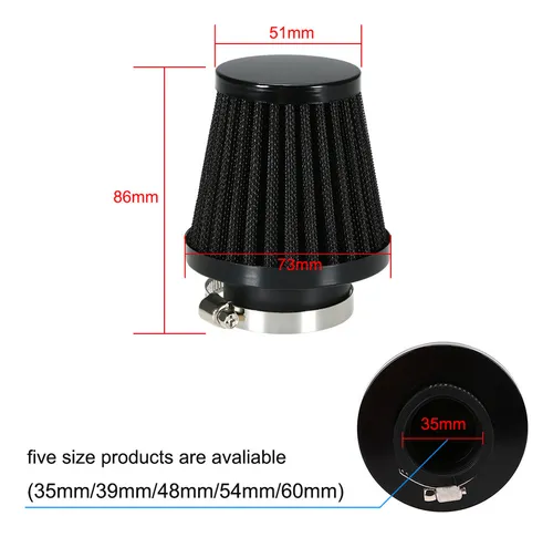 Filtro De Aire Cycle Breather Para R1/kawasaki/suzuki/h