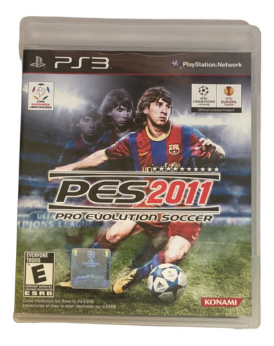 Jogo Ps3 Pes 2011 Pro Evolution Soccer - Seminovo