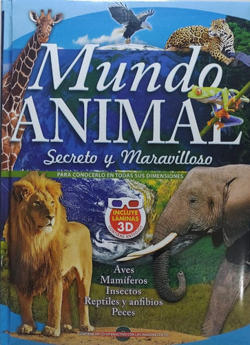 Mundo Animal 3d.tapa Dura.