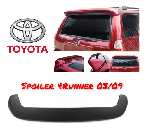 Spoiler 4runner 2003, 2004, 2005, 2006, 2007, 2008, 2009.