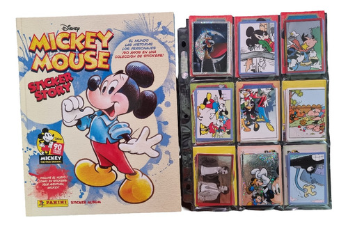 Álbum Mickey Mouse 90 Años - Set A Pegar - Panini