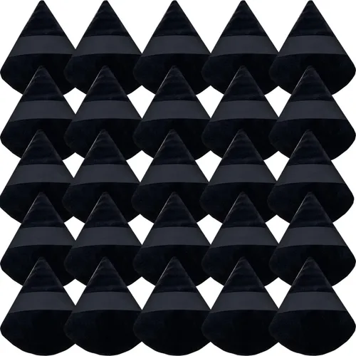 30pcs Puff Facial Suave Maquillaje Polvo, De Terciopelo...