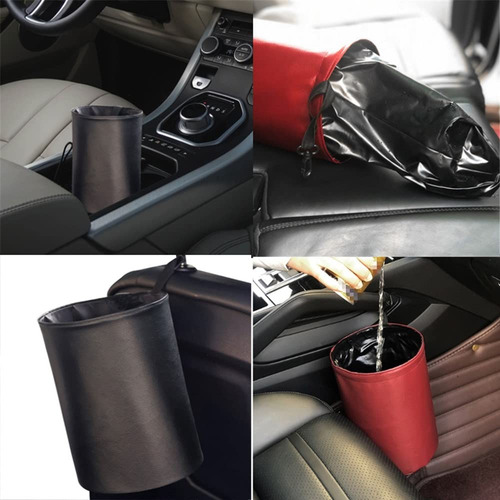 Asgenox Paquete De 2 Cubos De Basura Impermeables Para Autom