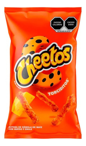 Botana Cheetos Torciditos 10 Piezas De 44g C/u Sabritas