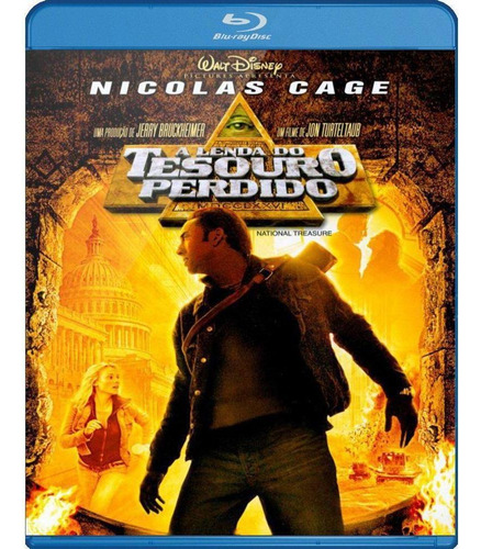 Dvd Blu-ray - A Lenda Do Tesouro Perdido