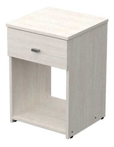 Mesa De Luz Cajon 56 × 38 × 38 Cm Diseño Moderno Dakar Zero Color Venezia