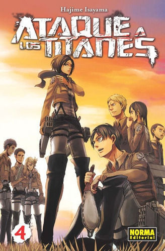 Ataque A Los Titanes 4 - Isayama,hajime