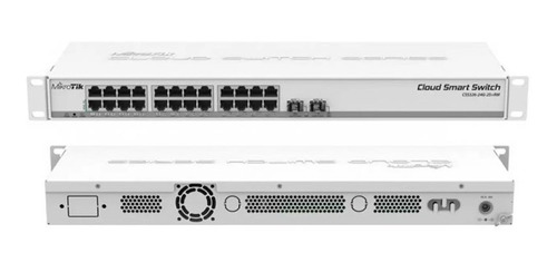 Imagen 2 de 5 de Cloud Smart Switch Mikrotik Css326-24g-2s+rm 24 Puertos Gigabite + 2 Sfp+
