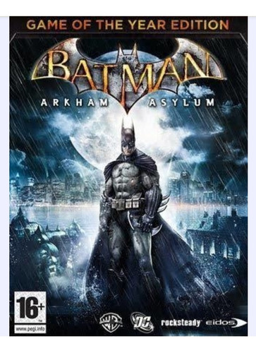 Batman Arkham Asylum Edición Juego Del Año Digital Steam Key | MercadoLibre