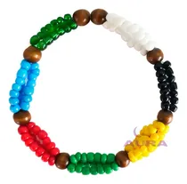 Comprar Pulsera Santera De 7 Potencias Suerte Protección Abundancia