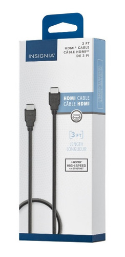 Cable Hdmi A Hdmi Insignia Hd 1080p 3d 10.2gbps 120hz  