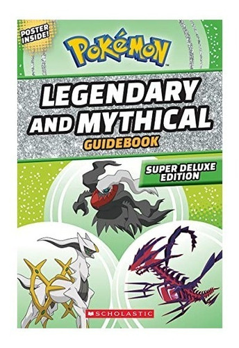 Libro Pokemon Legendary And Mythical Guia Ingles