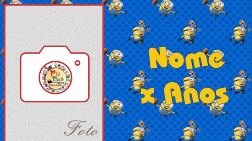 Imagem 2 de 7 de Convite Animado Os Minions (envio Pelo Whatsapp)