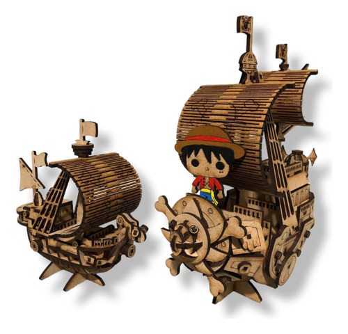 Modelos Armables En Madera Coleccionaba One Piece
